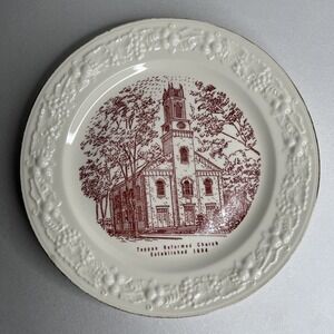 Tappan Reformed Church N.Y. ,World Wide Art Studios Plate  , USA